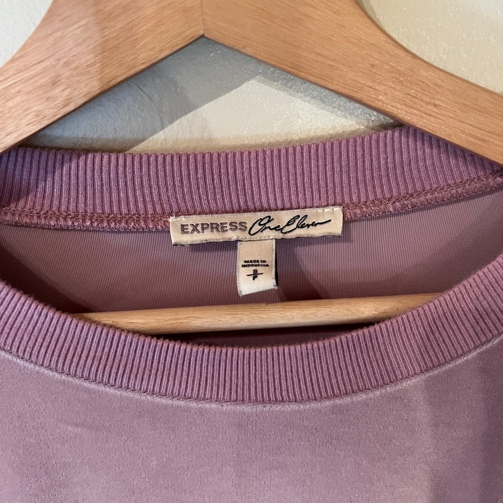 Express Velvet Top - Picture 3 of 4